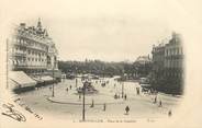 34 Herault / CPA FRANCE 34 "Montpellier, place de la Comédie"