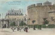 35 Ille Et Vilaine / CPA FRANCE 35 "Saint Malo, porte Saint Vincent"