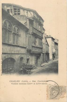 / CPA FRANCE 42 "Charlieu, rue Chevroterie "