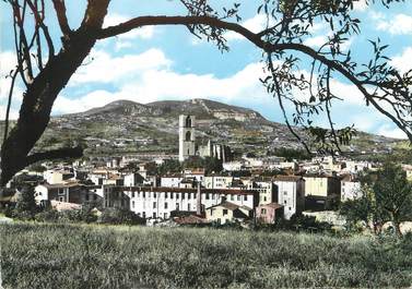 / CPSM FRANCE 34 "Lodève, vue générale avec la cathédrale"