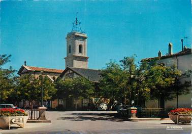 / CPSM FRANCE 34 "Marseillan, l'église Saint Jean Baptiste"