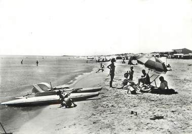 / CPSM FRANCE 34 "Marseillan plage, la plage "