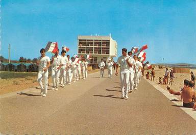 / CPSM FRANCE 34 "Marseillan plage" / FOLKLORE LOCAL