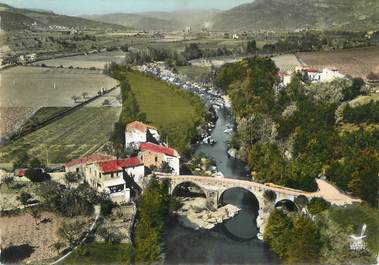 / CPSM FRANCE 34 "Environs du Bousquet d'Horb, le pont et le moulin de Mirande"