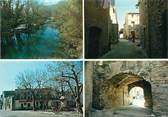 34 Herault / CPSM FRANCE 34 "Prades le Lez, rues du vieux Prades, la place"