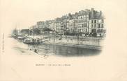 44 Loire Atlantique / CPA FRANCE 44 "Nantes, le quai de la fosse"