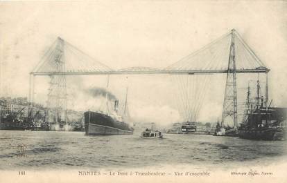 / CPA FRANCE 44 "Nantes, le pont à transbordeur"
