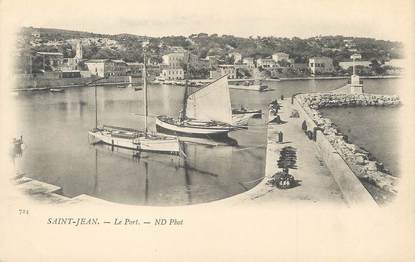 / CPA FRANCE 06 "Saint Jean, le port"