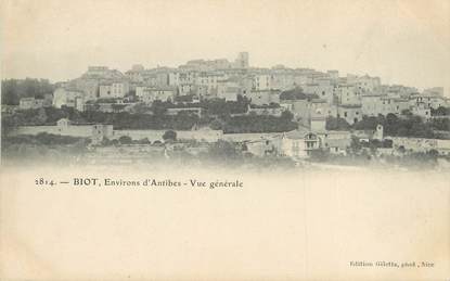 / CPA FRANCE 06 "Biot, environs d'Antibes, vue générale"