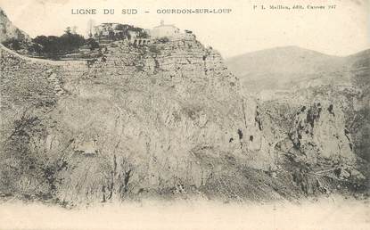 / CPA FRANCE 06 "Gourdon sur Loup"