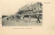 14 Calvado / CPA FRANCE 14 "Trouville, promenade des planches et grand salon"