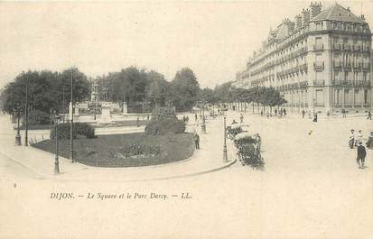 / CPA FRANCE 21 "Dijon, la square et le parc Darcy"