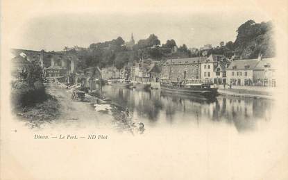 / CPA FRANCE 22 "Dinan, le port"