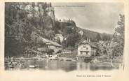 25 Doub / CPA FRANCE 25 "Excursion en Franche Comté, saut du Doubs, côté France"