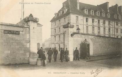 / CPA FRANCE 25 "Besançon, caserne Ruty"