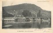 25 Doub / CPA FRANCE 25 "Besançon, pont et Fort Brégille"