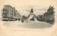 26 DrÔme / CPA FRANCE 26 "Valence, monument Emile Augier"
