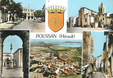 / CPSM FRANCE 34 "Poussan"