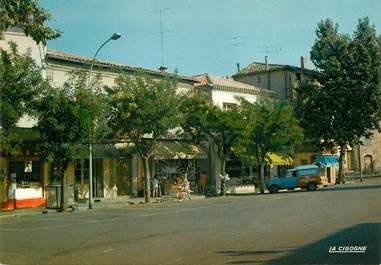 / CPSM FRANCE 34 "Saint André de Sangonis, la place du marché"