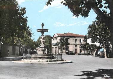 / CPSM FRANCE 34 "Saint André de Sangonis, la fontaine"