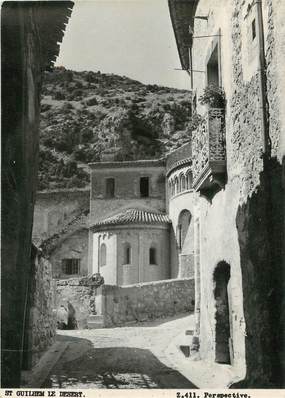 / CPSM FRANCE 34 "Saint Guilhem le Désert, perspective"