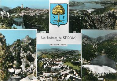 / CPSM FRANCE 34 "Les environs de Saint Pons"