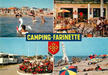 / CPSM FRANCE 34 "Vias sur Mer" / CAMPING