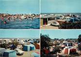 34 Herault / CPSM FRANCE 34 "Vias sur Mer, camping Farinette Plage"