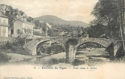 / CPA FRANCE 30 "Environs du Vigan, Pont Vieux à Avèze"