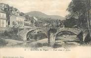 30 Gard / CPA FRANCE 30 "Environs du Vigan, Pont Vieux à Avèze"