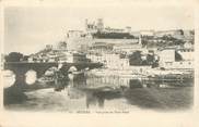 34 Herault / CPA FRANCE 34 "Béziers, vue prise du pont neuf "