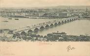 33 Gironde / CPA FRANCE 33 " Bordeaux, le pont"