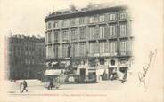 33 Gironde / CPA FRANCE 33 " Bordeaux, place Richelieu et monument Carnot"