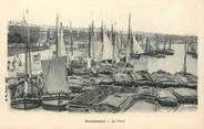 33 Gironde / CPA FRANCE 33 " Bordeaux, le port"