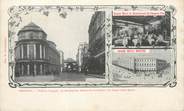 33 Gironde / CPA FRANCE 33 " Bordeaux, théâtre Français, rue Montesquieu"