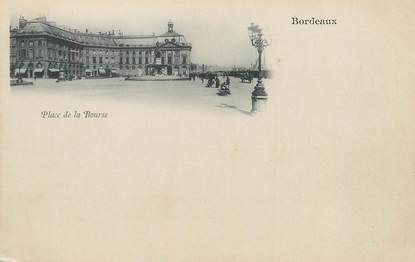 / CPA FRANCE 33 " Bordeaux, place de la Bourse"