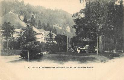 / CPA FRANCE 74 "Etablissement Thermal de Saint Gervais les Bains"