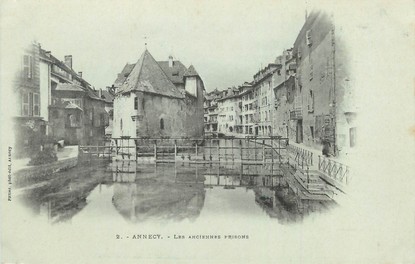 / CPA FRANCE 74 "Annecy, les anciennes prisons"