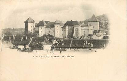 / CPA FRANCE 74 "Annecy, château de Nemours"