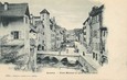 / CPA FRANCE 74 "Annecy, pont Morens et quai de l'Evêché"