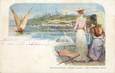 / CPA FRANCE 74 "Evian Les Bains, source Cachat"