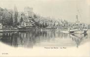 74 Haute Savoie / CPA FRANCE 74 "Thonon les Bains, le port"