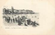 76 Seine Maritime / CPA FRANCE 76 "Dieppe, la plage et le casino"