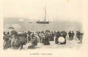 76 Seine Maritime / CPA FRANCE 76 "Dieppe, sur la plage "