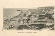 76 Seine Maritime / CPA FRANCE 76 "Dieppe, le casino et la plage"