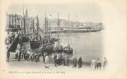 76 Seine Maritime / CPA FRANCE 76 "Dieppe, le quai Henri IV et le port"