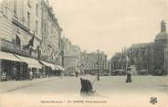 76 Seine Maritime / CPA FRANCE 76 "Dieppe, place Nationale"