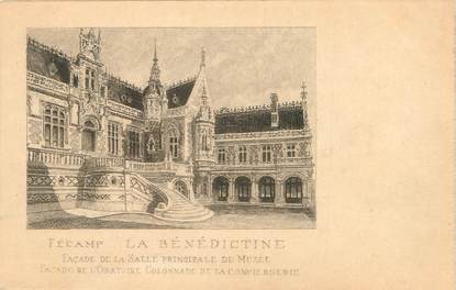 / CPA FRANCE 76 "Fécamp, la Bénédictine, façade de la salle principale du musée"