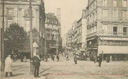 / CPA FRANCE 76 "Rouen, rue Grand pont"