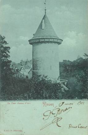 / CPA FRANCE 76 "Rouen, la tour Jeanne d'Arc"